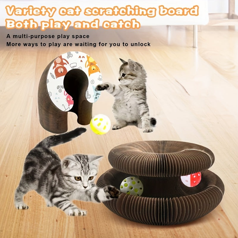 Accordion Cat Scratcher