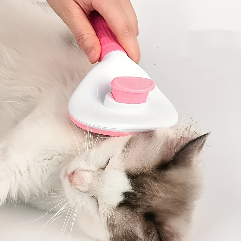 Cleaning Face Comb, One-Button Hair Removal