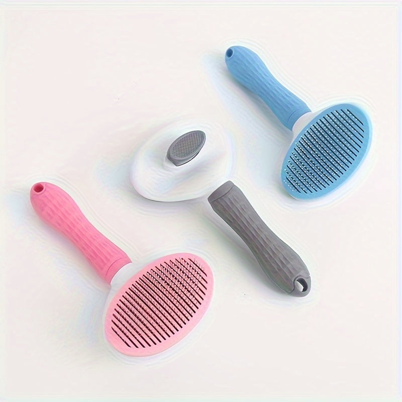 Cleaning Face Comb, One-Button Hair Removal