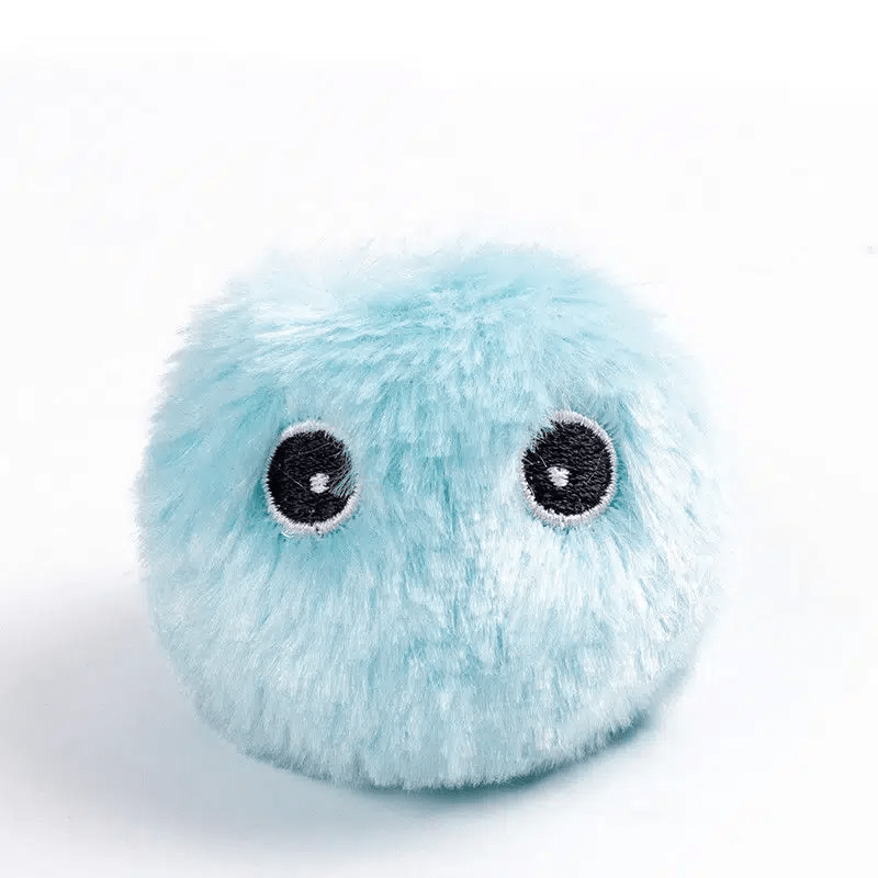Interactive Cat Plush Toy Ball