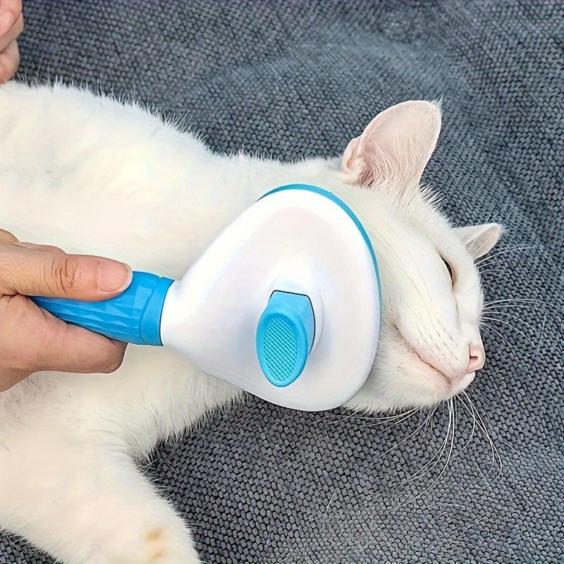 Cleaning Face Comb, One-Button Hair Removal