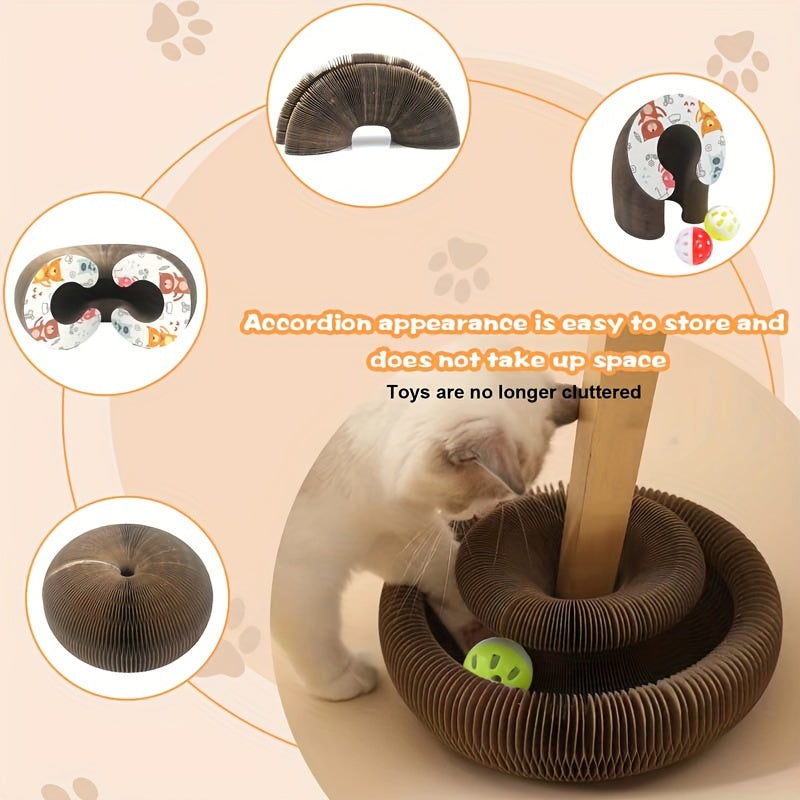 Accordion Cat Scratcher