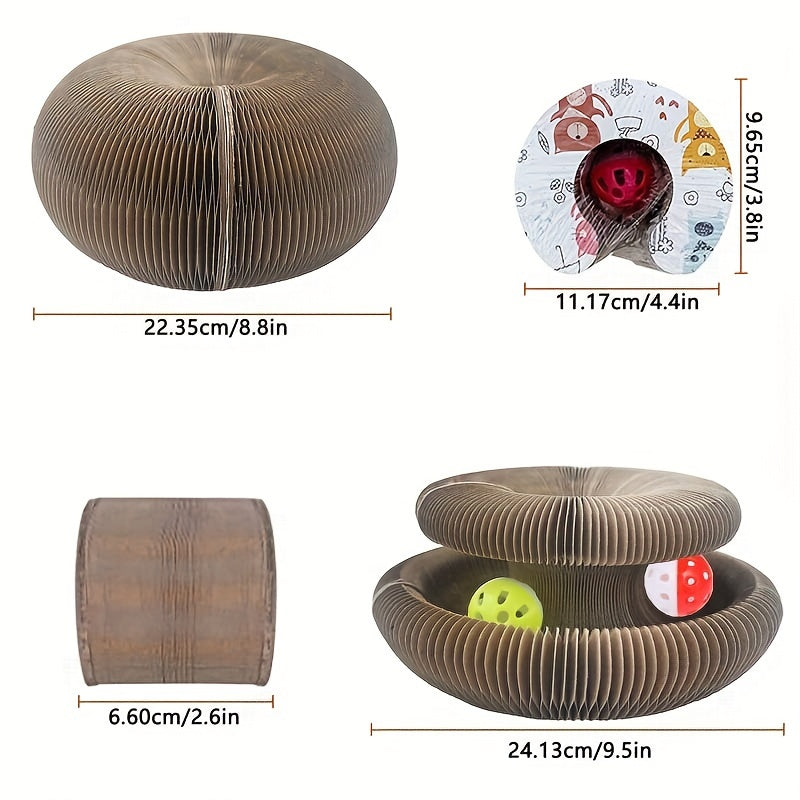 Accordion Cat Scratcher