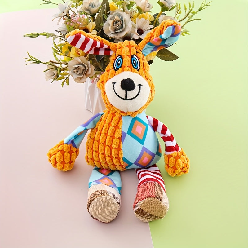 Squeaky Plush Dog Toy