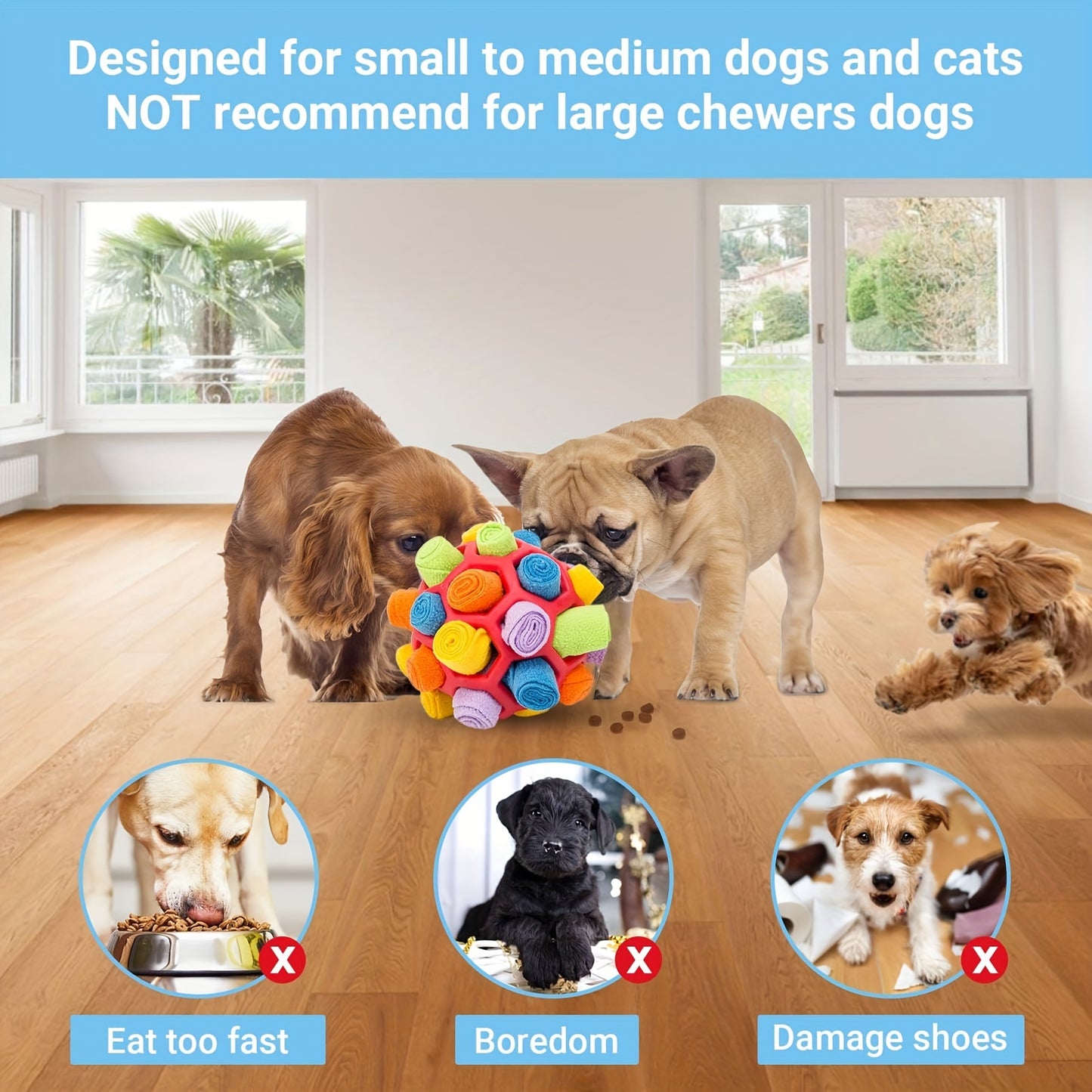 Sniffing Ball Dog Toys