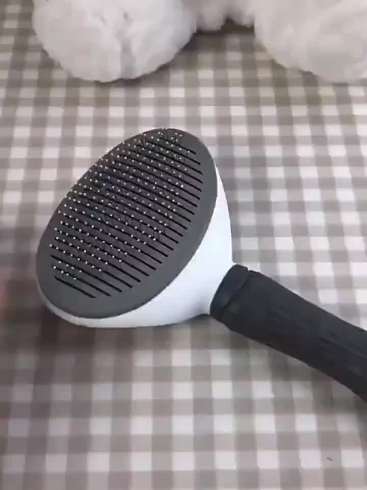 Cleaning Face Comb, One-Button Hair Removal