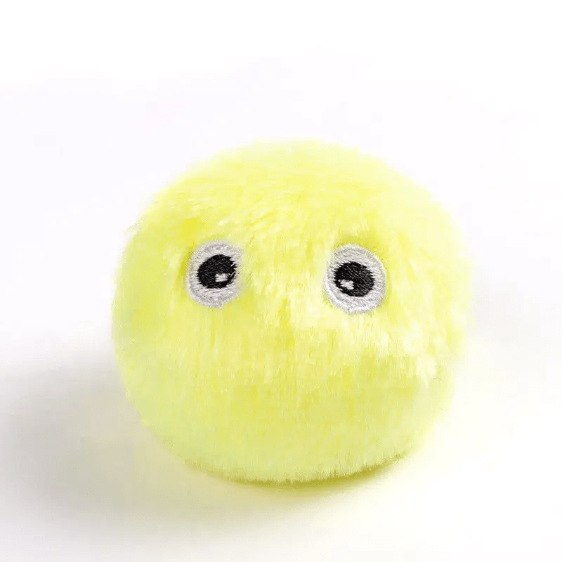 Interactive Cat Plush Toy Ball