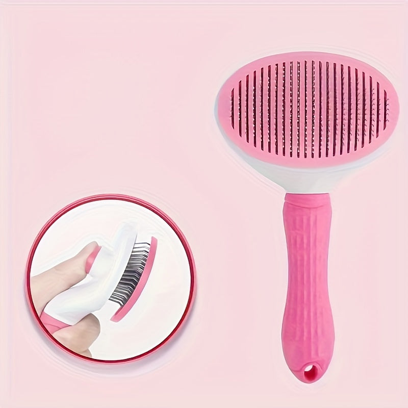 Cleaning Face Comb, One-Button Hair Removal