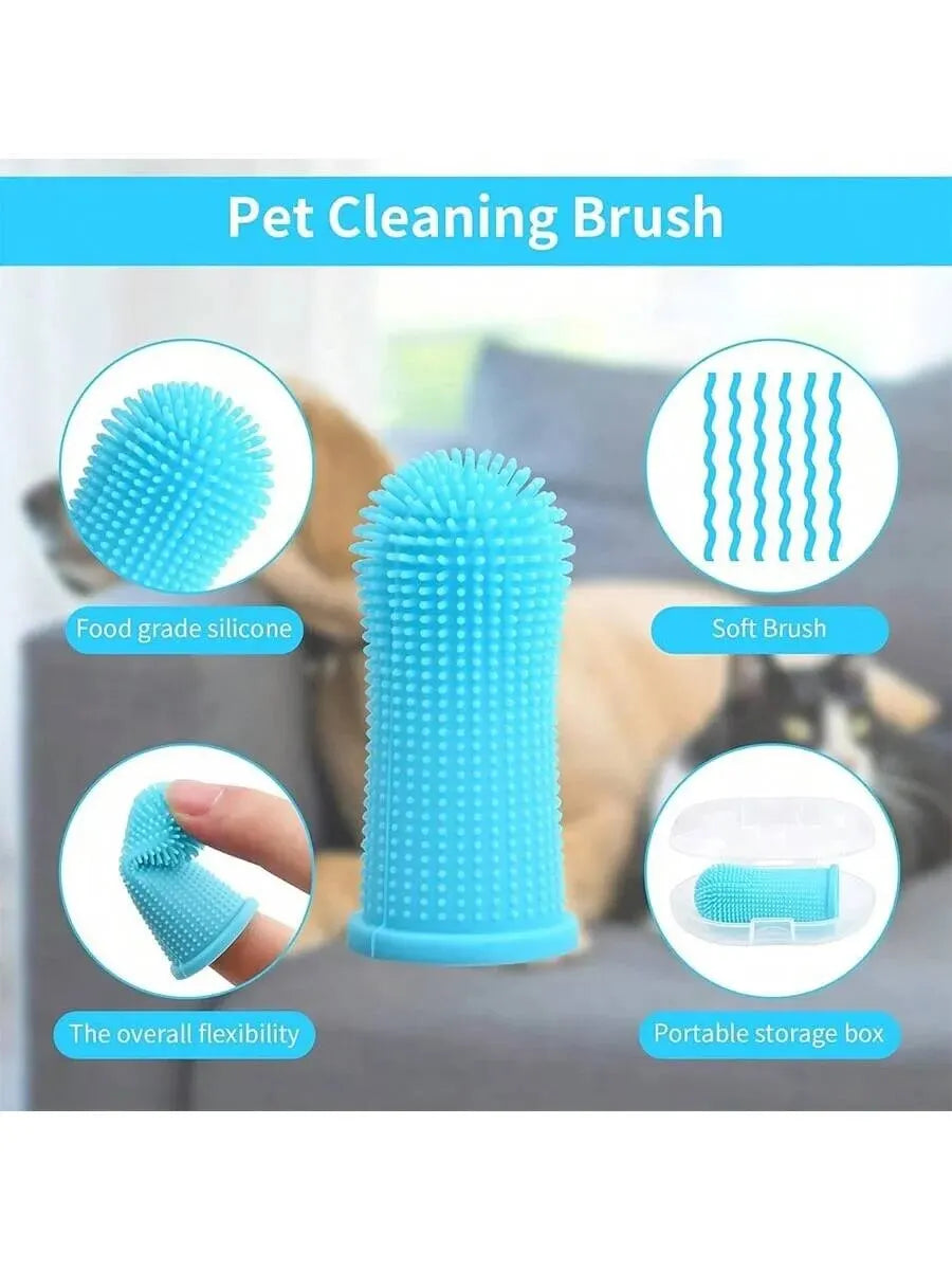 Finger Toothbrush Pet