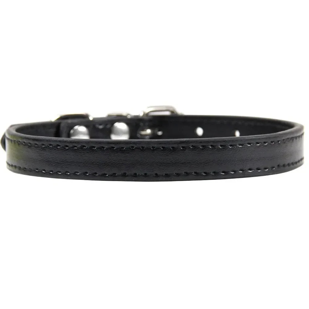 Cat Colorful Leather Collar