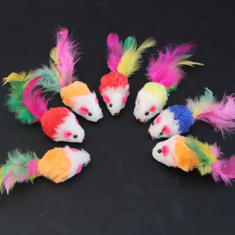Cute Soft Fleece Mouse Colorful