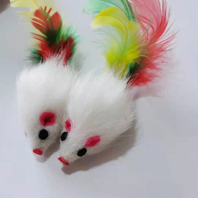 Cute Soft Fleece Mouse Colorful