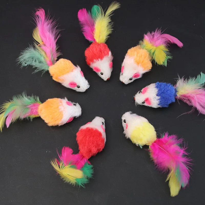 Cute Soft Fleece Mouse Colorful