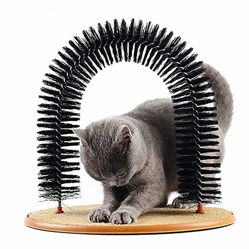 Cat Toy Arch Self Groome Pamper