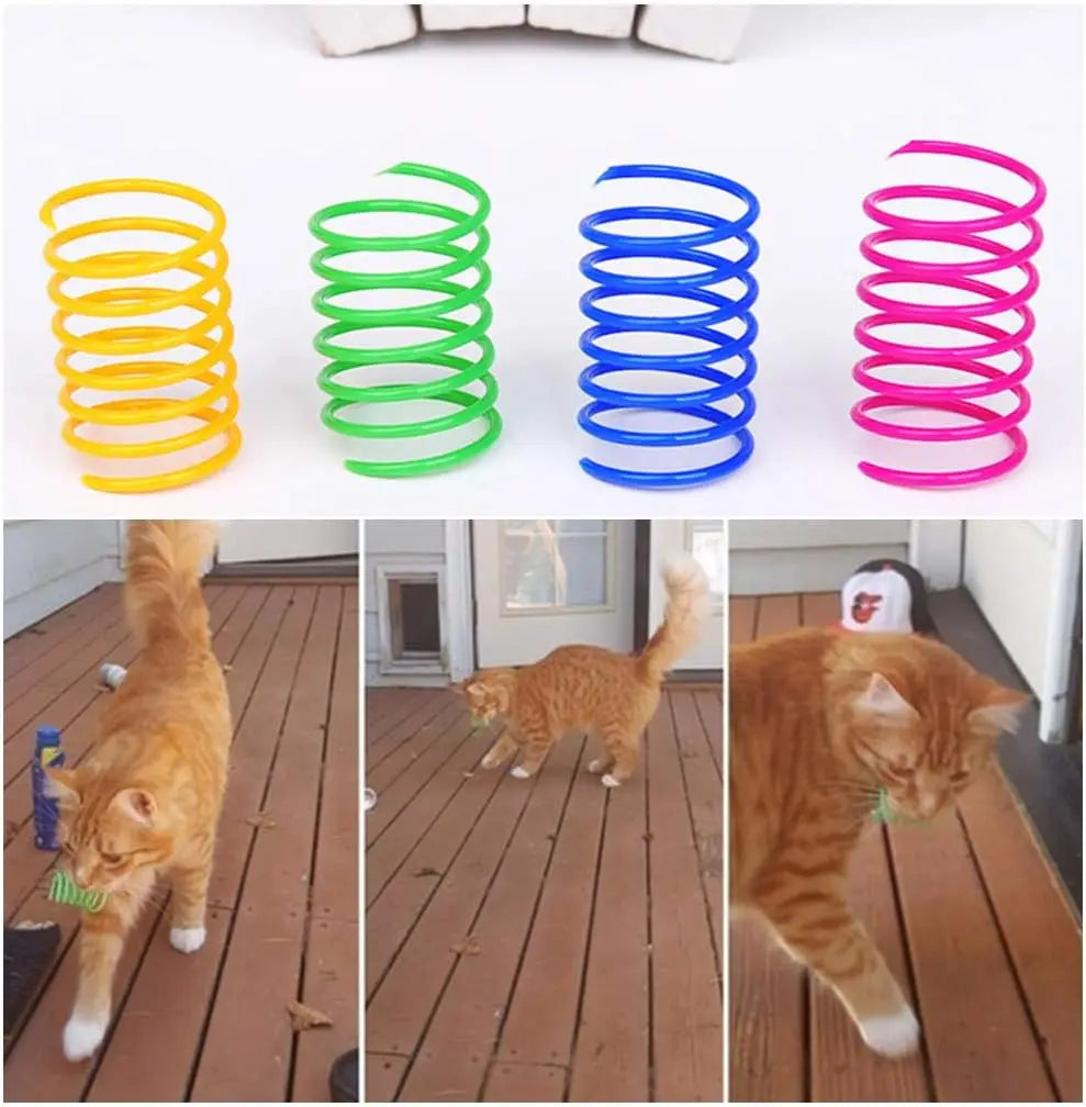 Cat Spring Toy