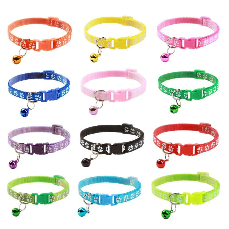 Pet cat bell collar dog