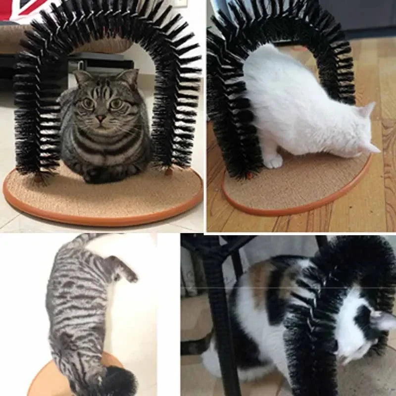 Cat Toy Arch Self Groome Pamper