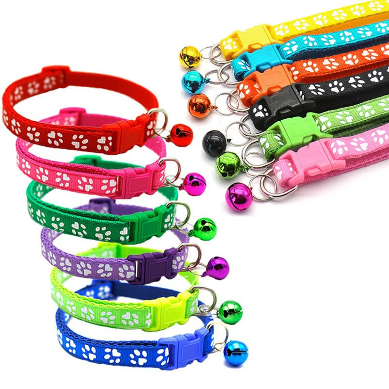 Pet cat bell collar dog