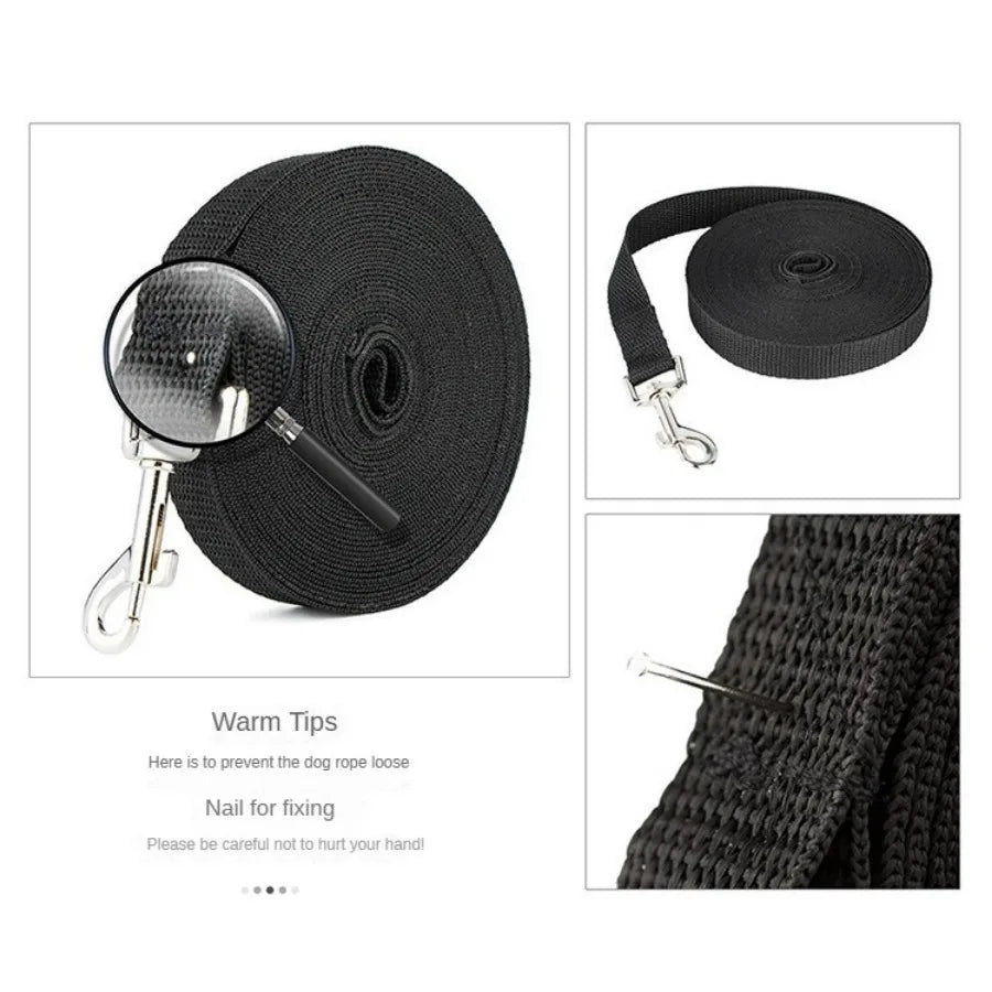 Nylon dog leash
