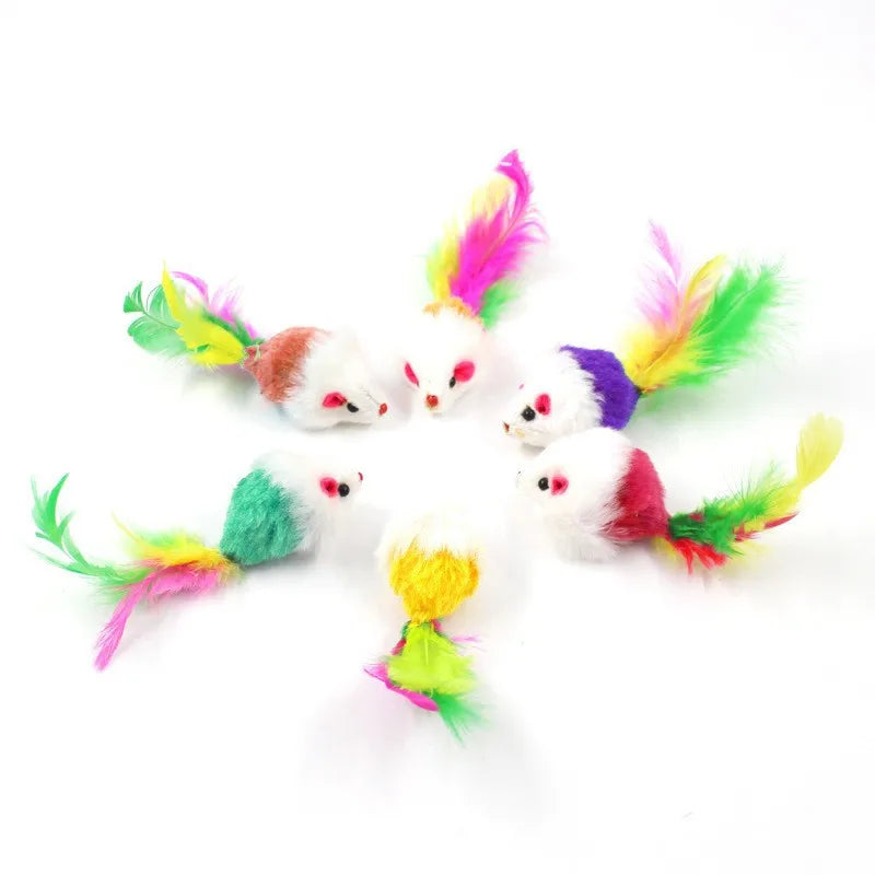 Cute Soft Fleece Mouse Colorful