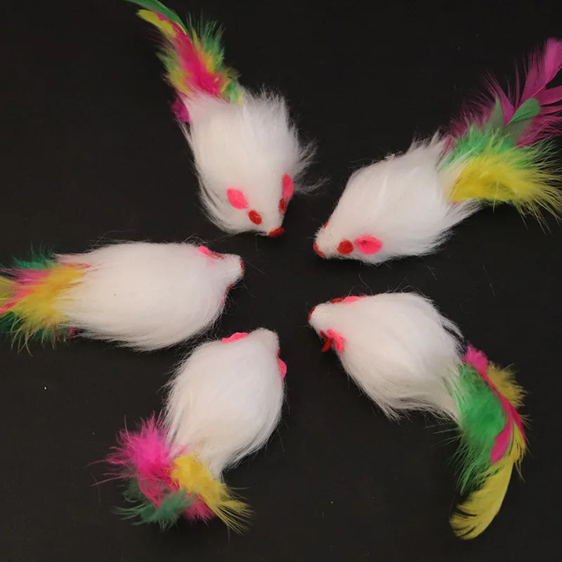 Cute Soft Fleece Mouse Colorful