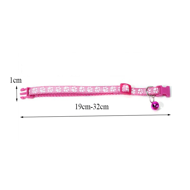 Pet cat bell collar dog