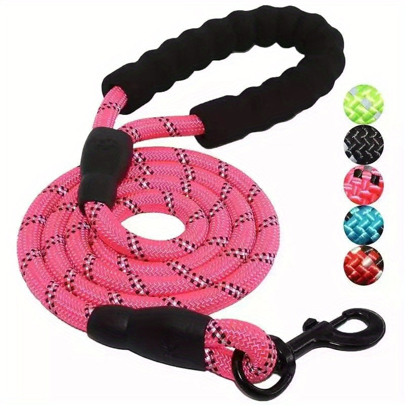 Dog Leash With Comfortable Padded Handle