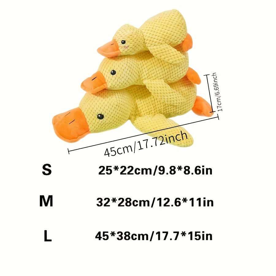 Plush Squeaky Duck Dog Toy