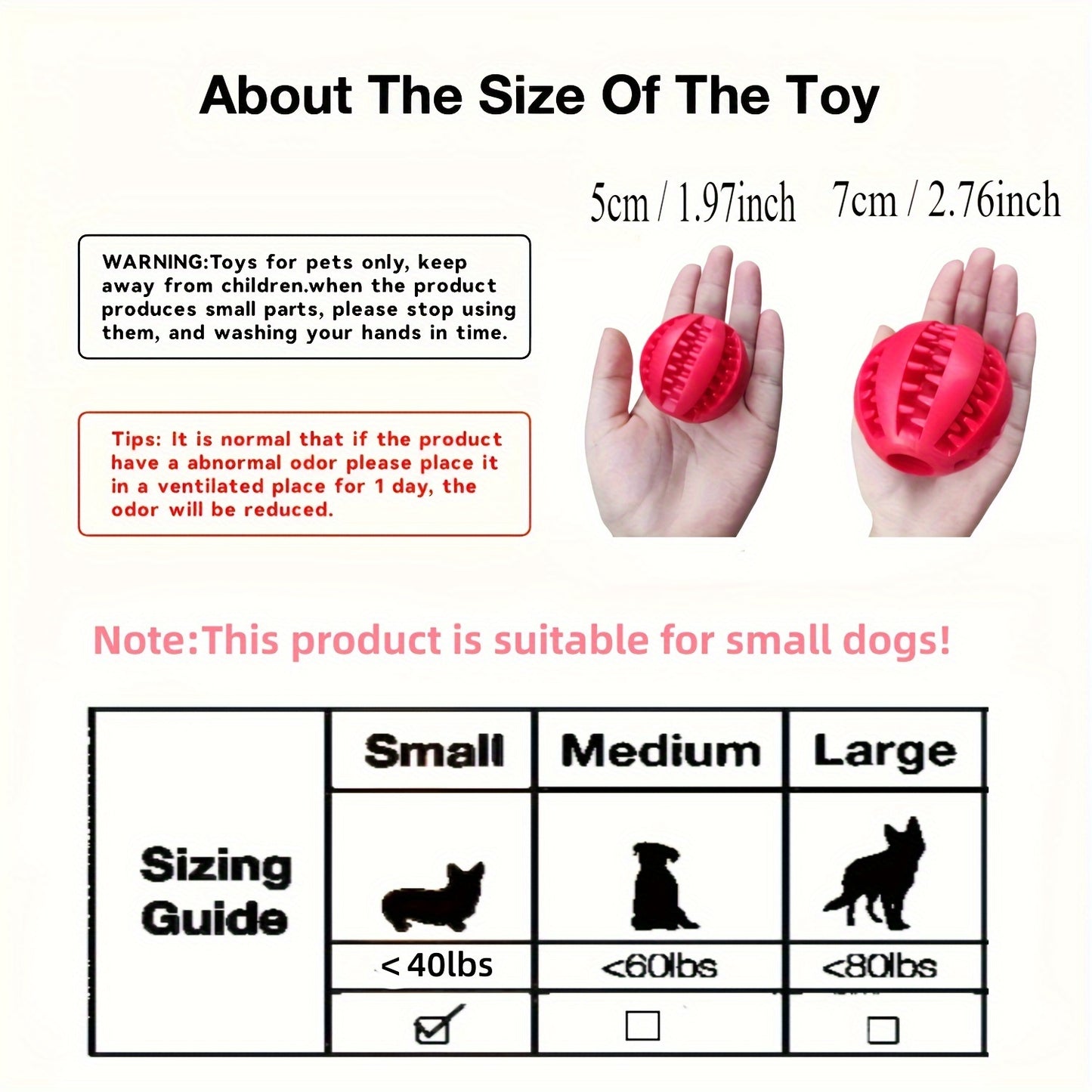 Dog Ball Toy