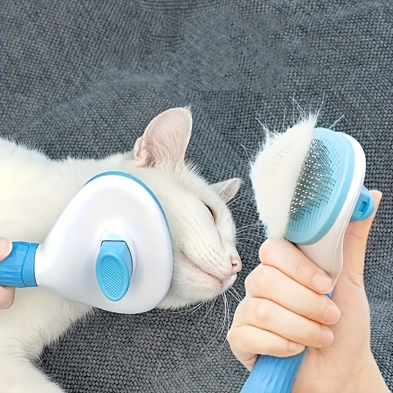 Cleaning Face Comb, One-Button Hair Removal