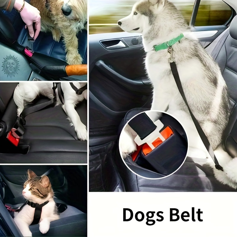 Adjustable Pet Safety Seat Belt
