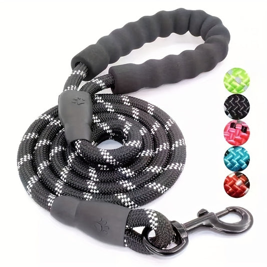 Dog Leash With Comfortable Padded Handle