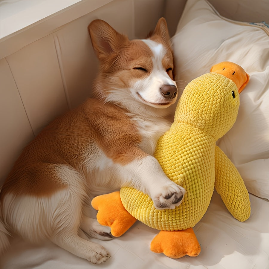 Plush Squeaky Duck Dog Toy