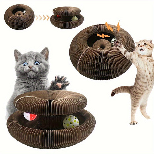 Accordion Cat Scratcher