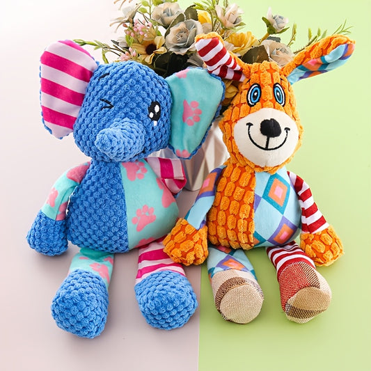 Squeaky Plush Dog Toy
