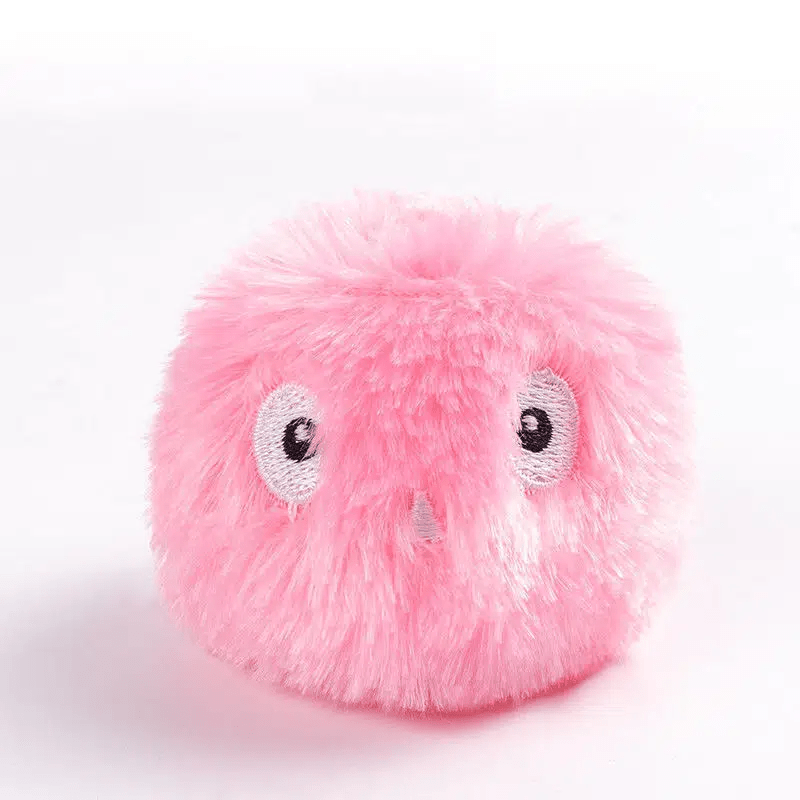 Interactive Cat Plush Toy Ball