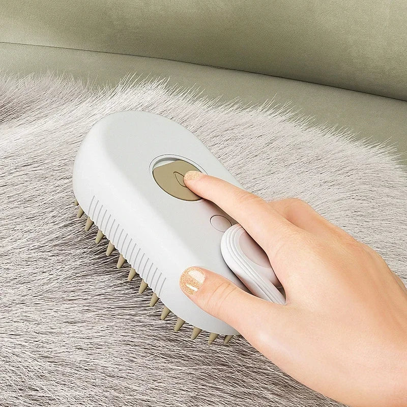 Pet Spray Massage Brush 3 in 1