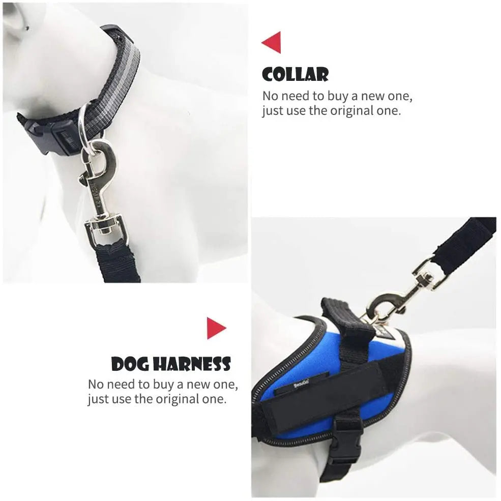 Adjustable Cat Dog Car Seat Belt