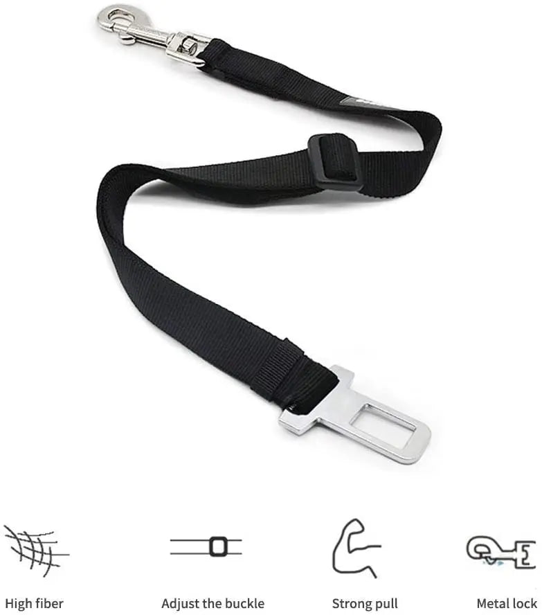 Adjustable Cat Dog Car Seat Belt