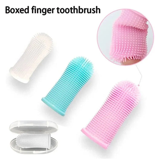 Finger Toothbrush Pet