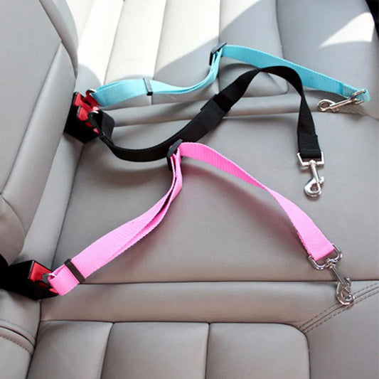 Adjustable Cat Dog Car Seat Belt