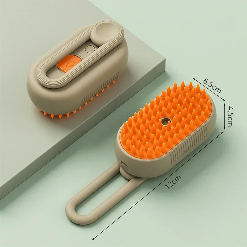 Pet Spray Massage Brush 3 in 1