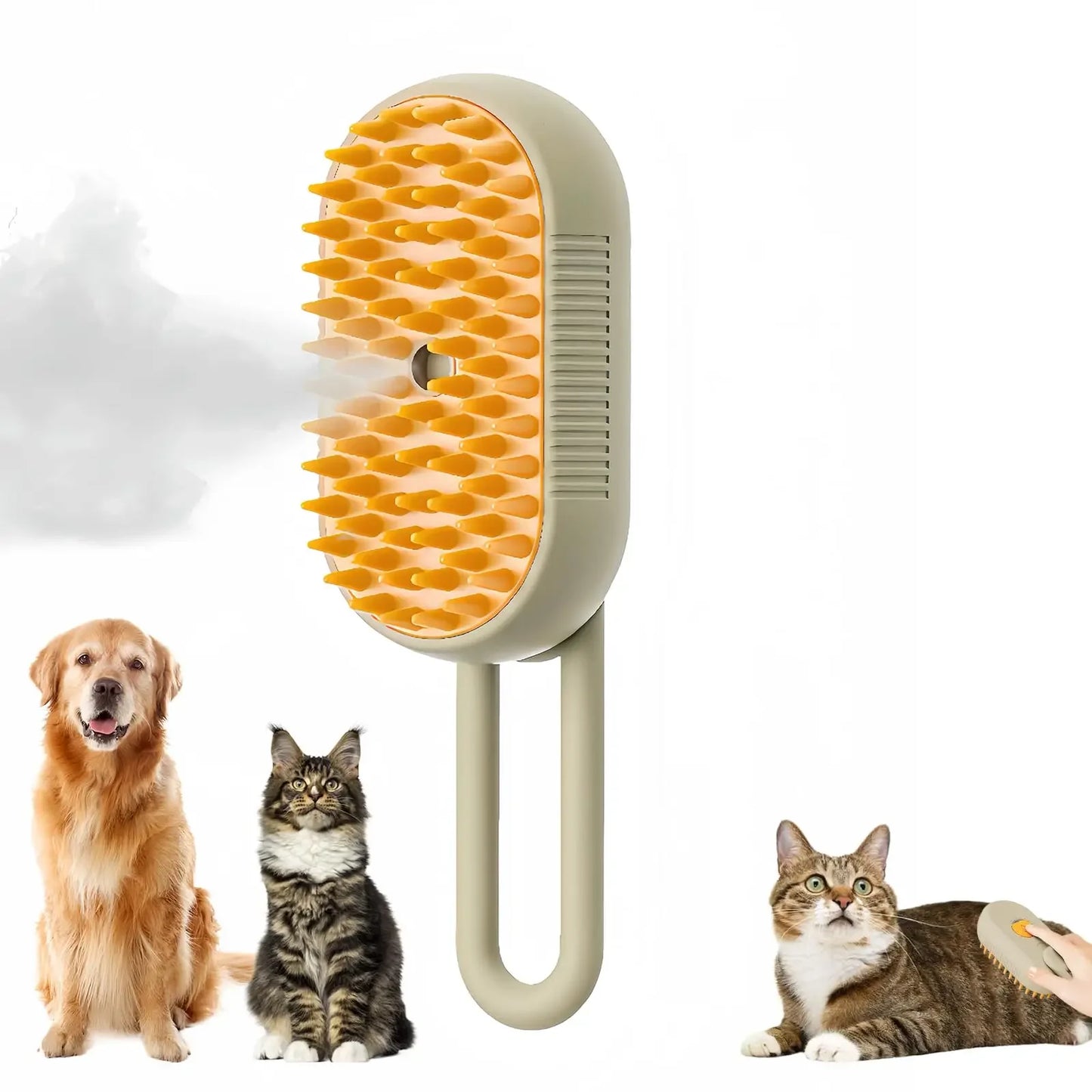 Pet Spray Massage Brush 3 in 1