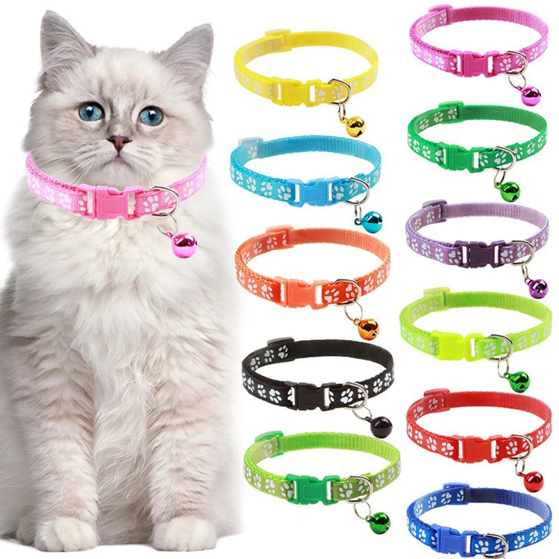 Pet cat bell collar dog