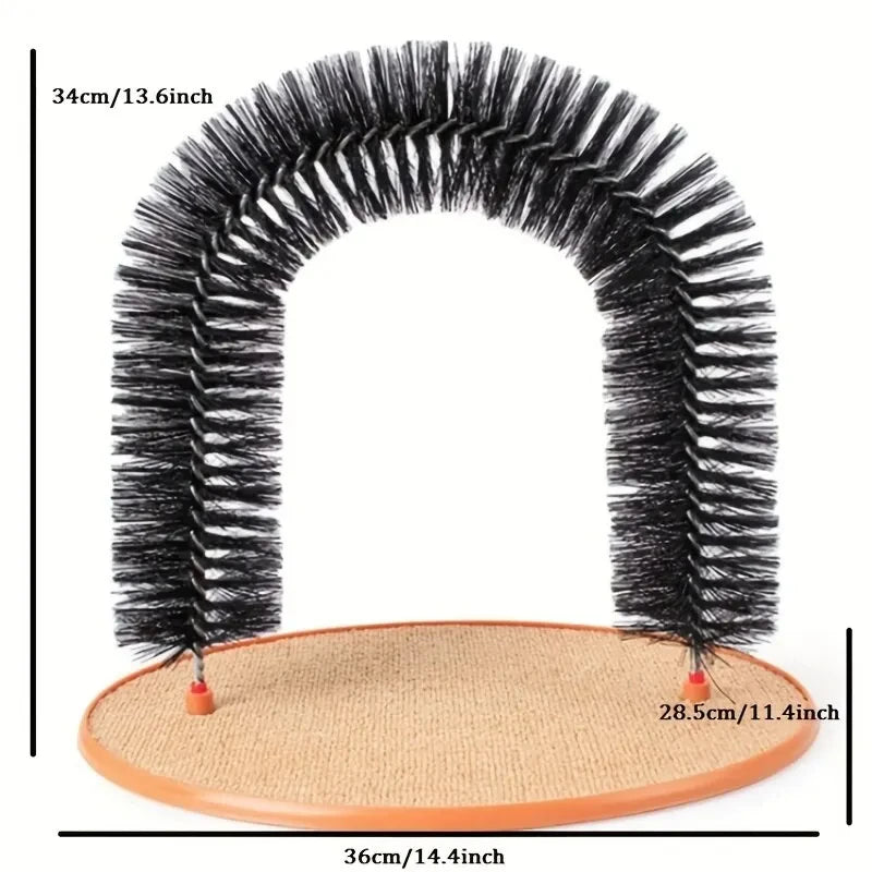 Cat Toy Arch Self Groome Pamper