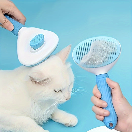 Cleaning Face Comb, One-Button Hair Removal