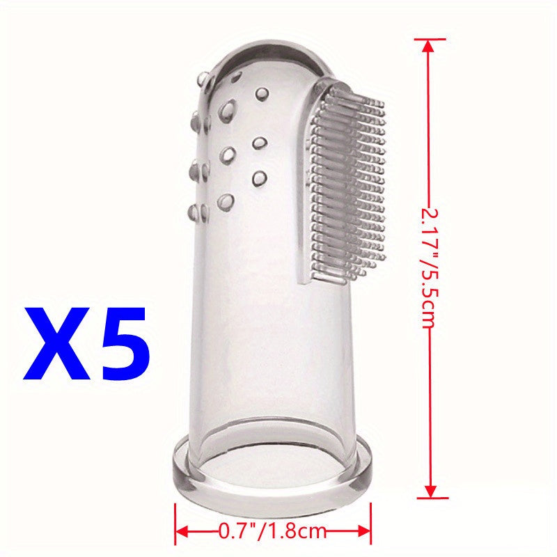 Dog & Cat Finger Toothbrush